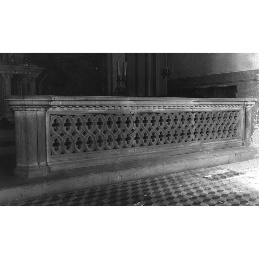 balaustrata - bottega toscana (fine/inizio secc. XIX/ XX)