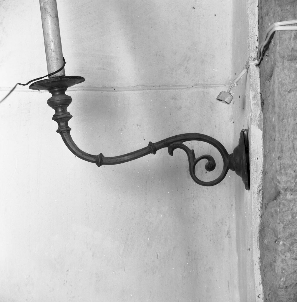 candeliere da parete, coppia - bottega toscana (seconda metà sec. XVIII)