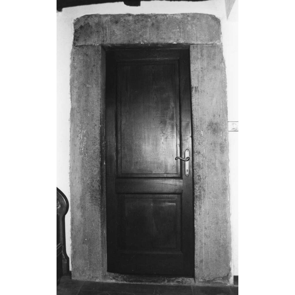 mostra di porta, serie - bottega aretina (sec. XIV)