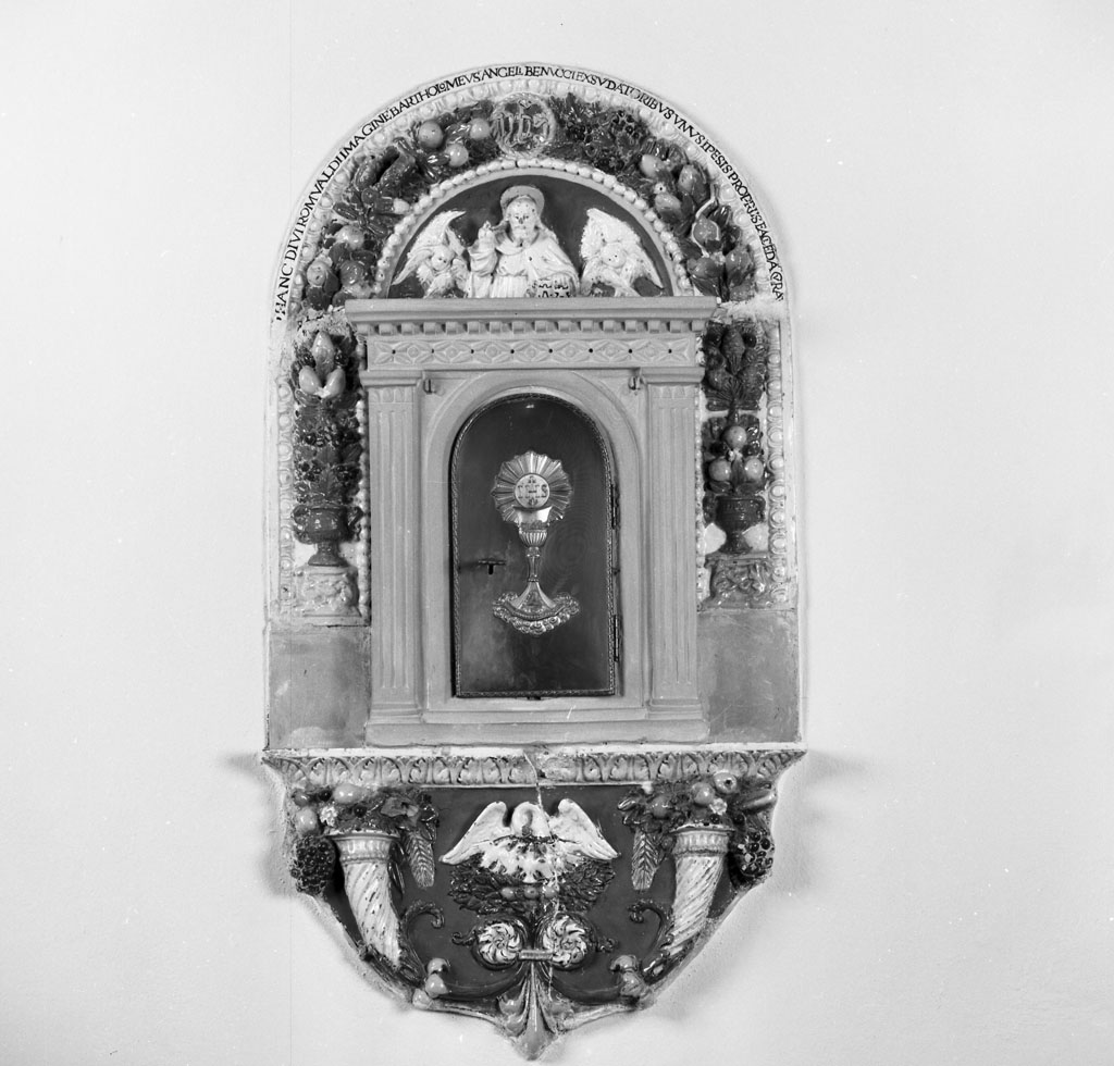 tabernacolo - bottega robbiana (fine/inizio secc. XV/ XVI)