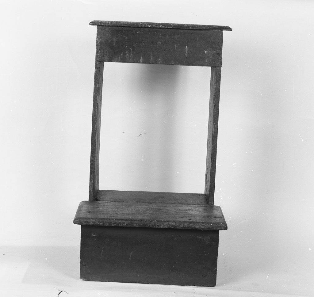 inginocchiatoio - bottega toscana (sec. XVII)