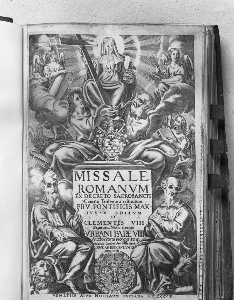 messale cantato - produzione veneta (sec. XVII)