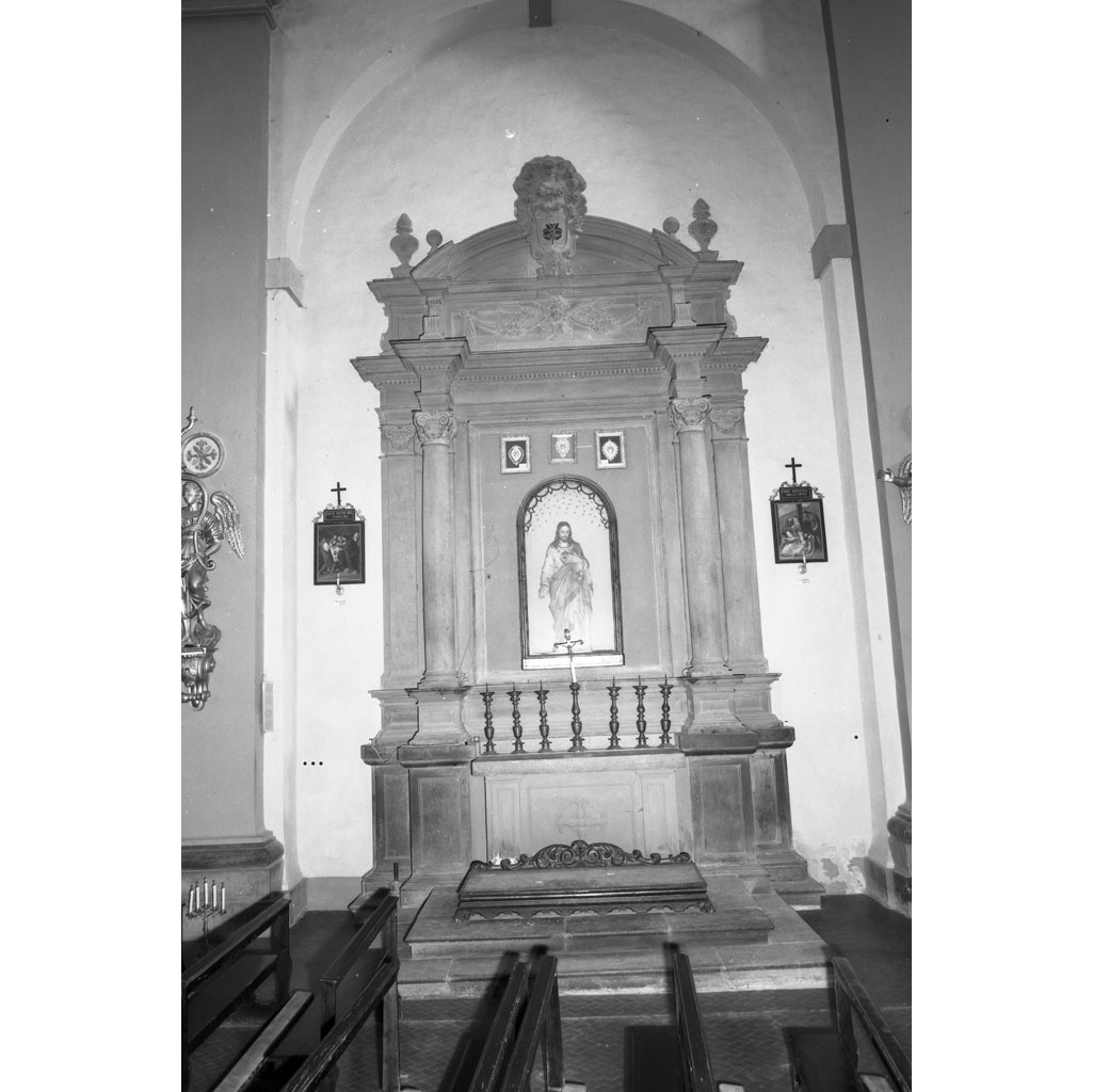 altare di Lombardi Sallustio, De Rossi Vincenzo (seconda metà sec. XVII)
