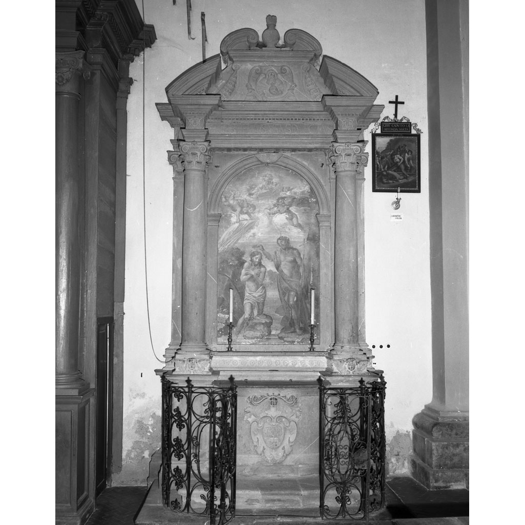 fonte battesimale di Bracci Matteo (sec. XVII)