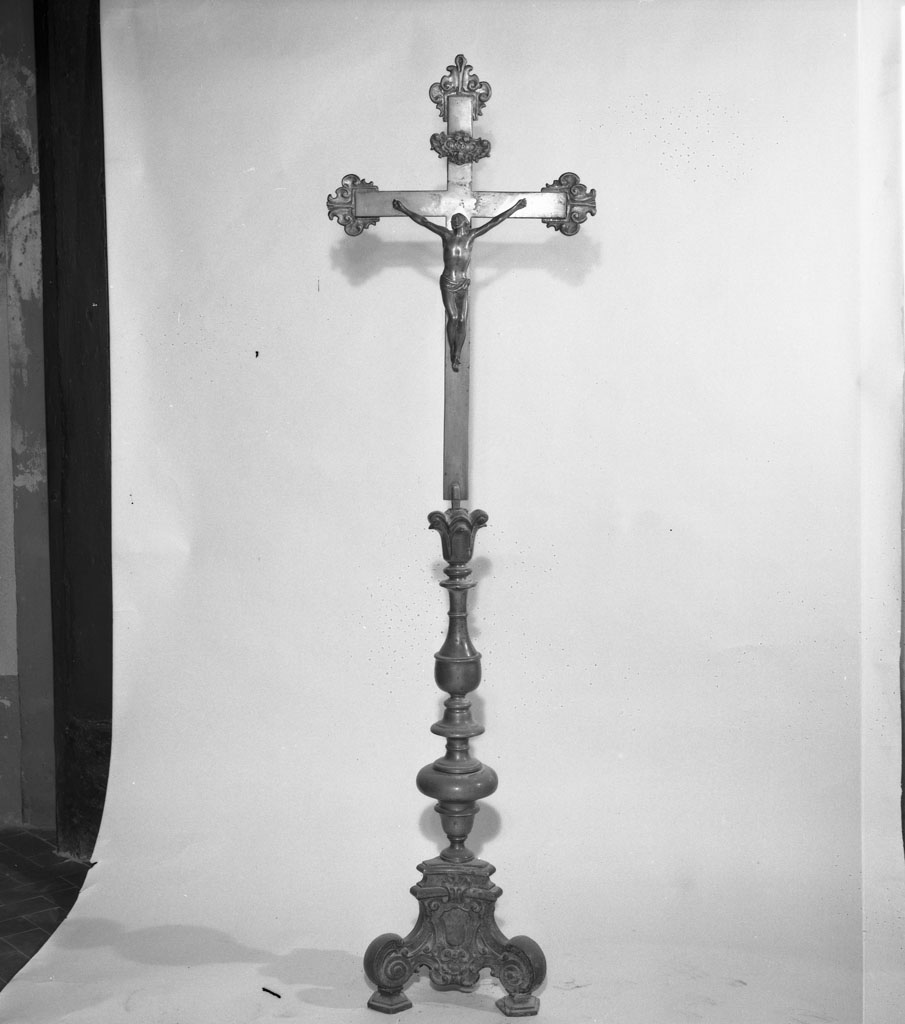 croce processionale - bottega toscana (seconda metà sec. XVII)