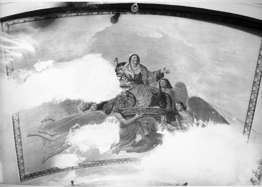 assunzione della Madonna (dipinto) di Ademollo Luigi (sec. XIX)