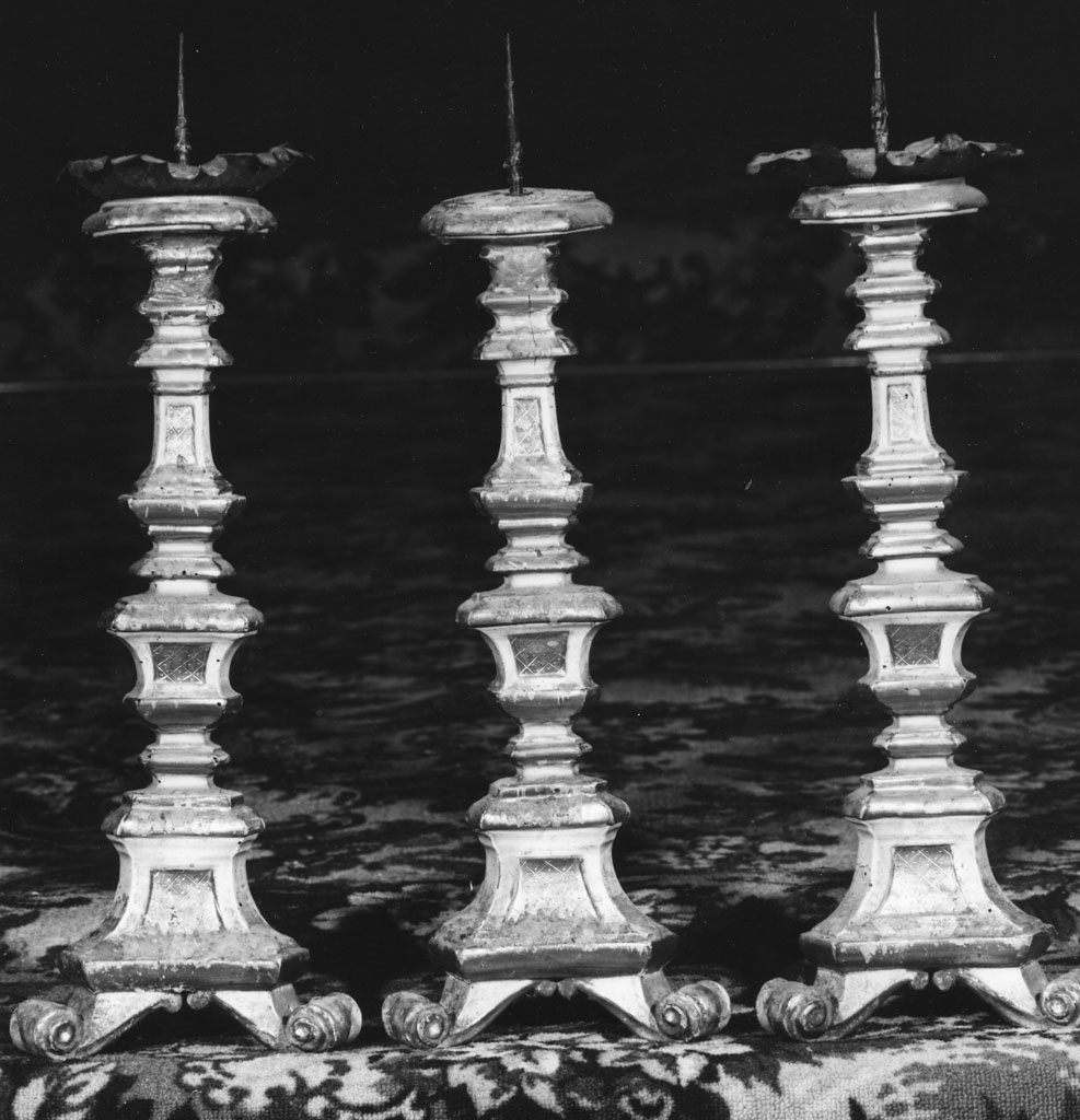 candeliere, serie - bottega toscana (sec. XIX)