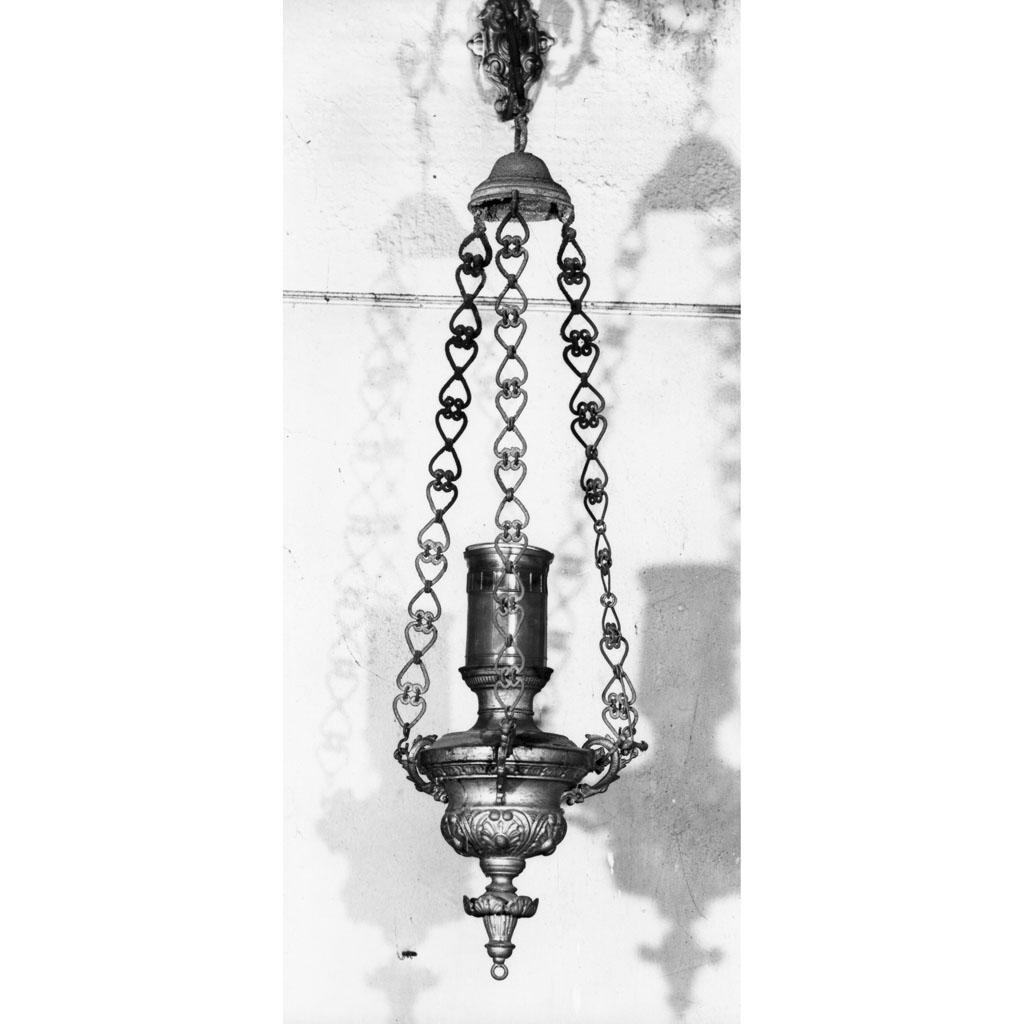 lampada del SS. Sacramento - bottega toscana (prima metà sec. XX)