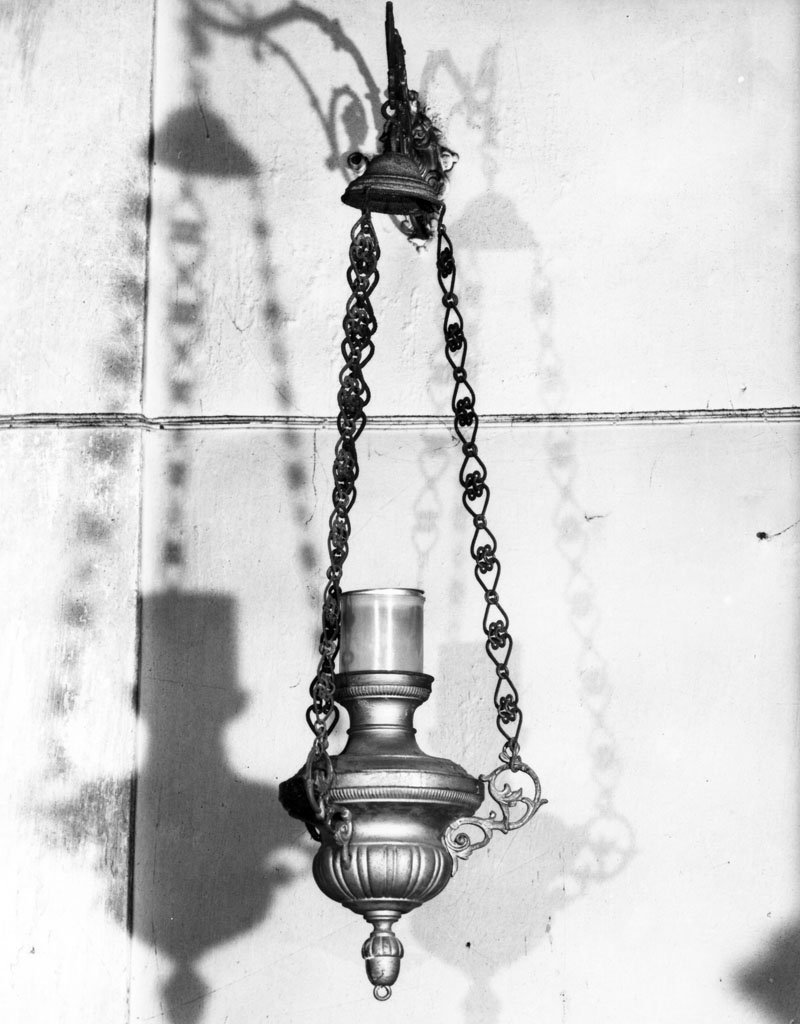 lampada del SS. Sacramento - bottega toscana (prima metà sec. XX)