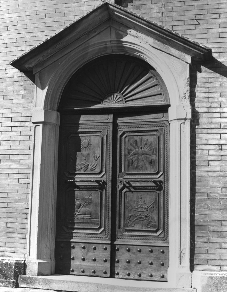 portale - bottega italiana (prima metà sec. XX)