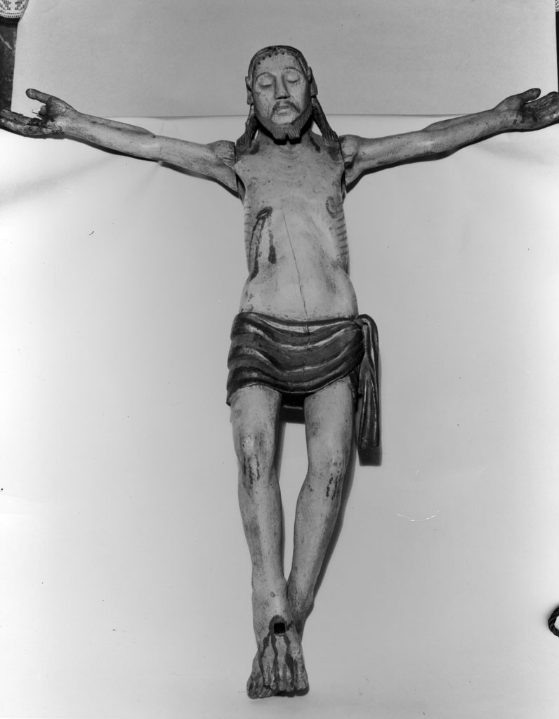 crocifisso - bottega italiana (sec. XVIII)