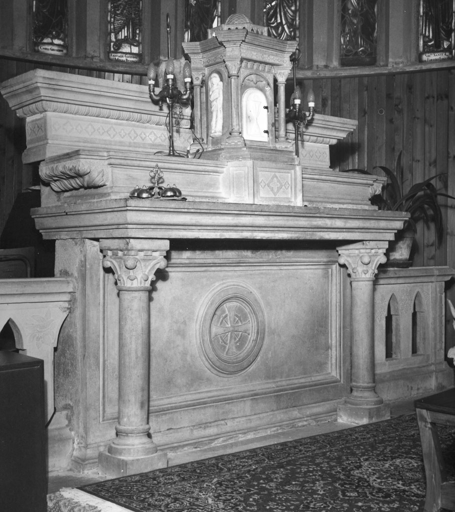 altare maggiore - bottega italiana (sec. XIX)