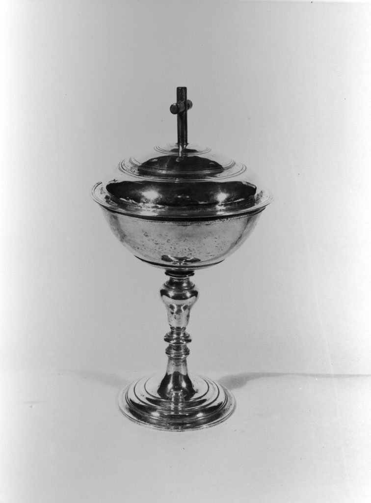 pisside - bottega italiana (sec. XIX)