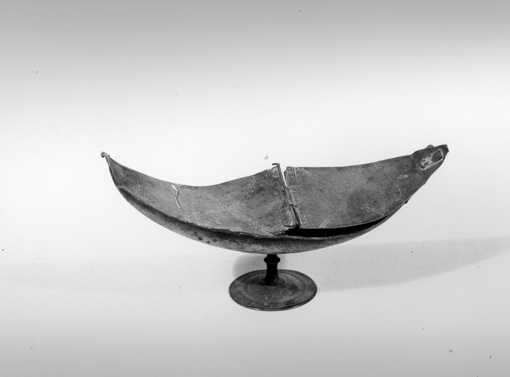 navicella portaincenso - bottega italiana (sec. XVII)