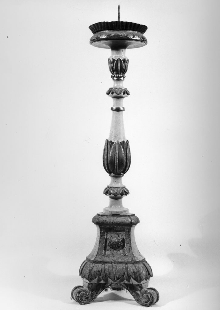 candelabro - bottega italiana (sec. XVIII)