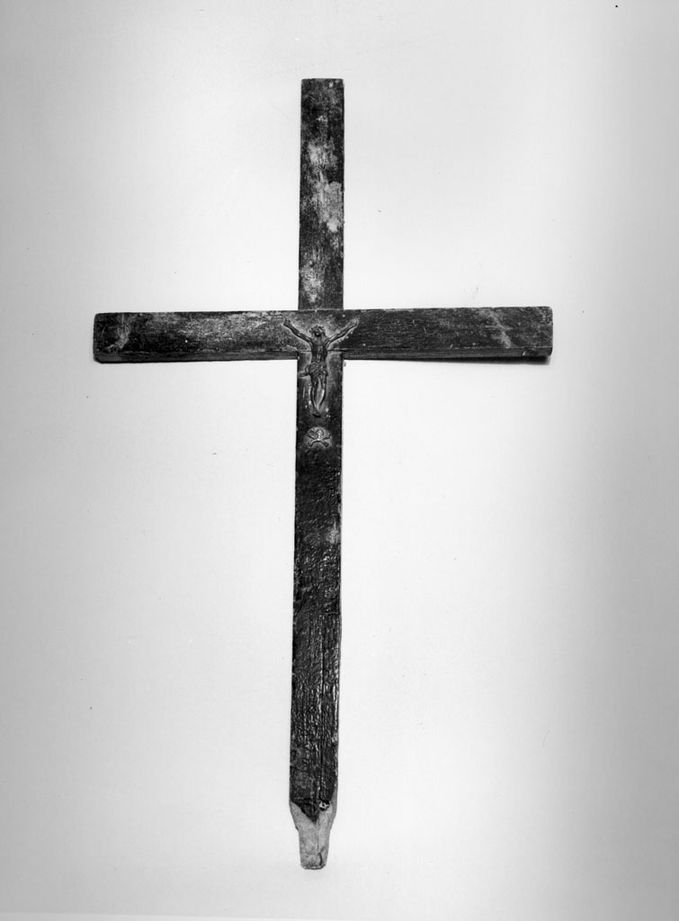 crocifisso - bottega italiana (sec. XIX)