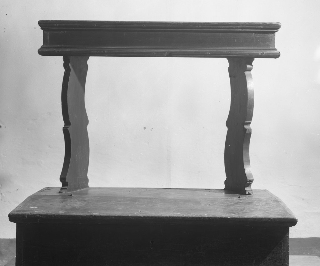 inginocchiatoio, opera isolata - manifattura toscana (sec. XIX)