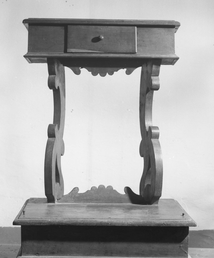 inginocchiatoio, opera isolata - manifattura toscana (sec. XIX)