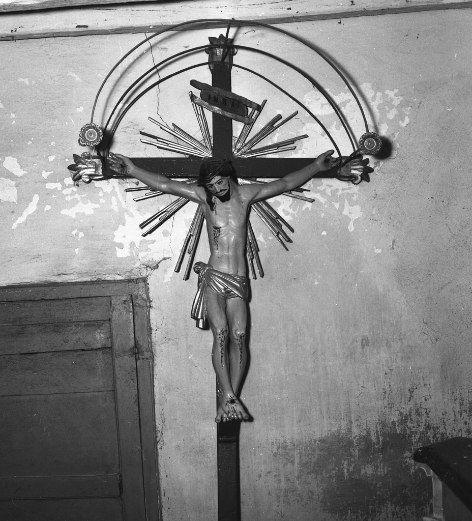 croce processionale - manifattura aretina (fine/inizio secc. XIX/ XX)