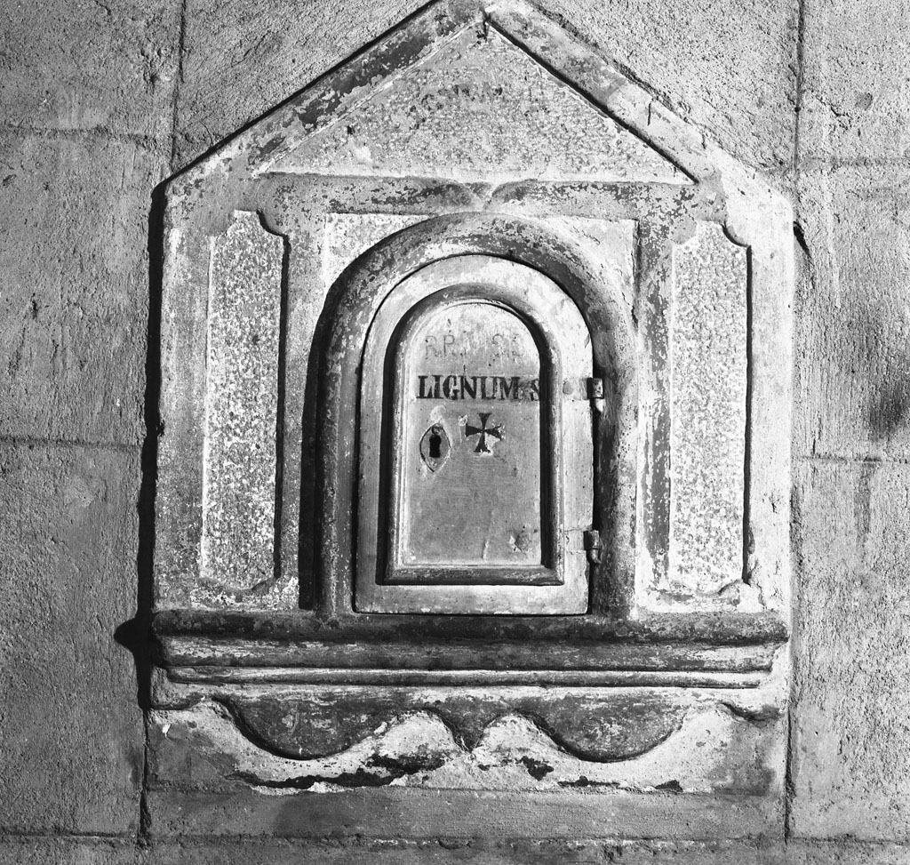 tabernacolo murale - bottega toscana (sec. XVIII)