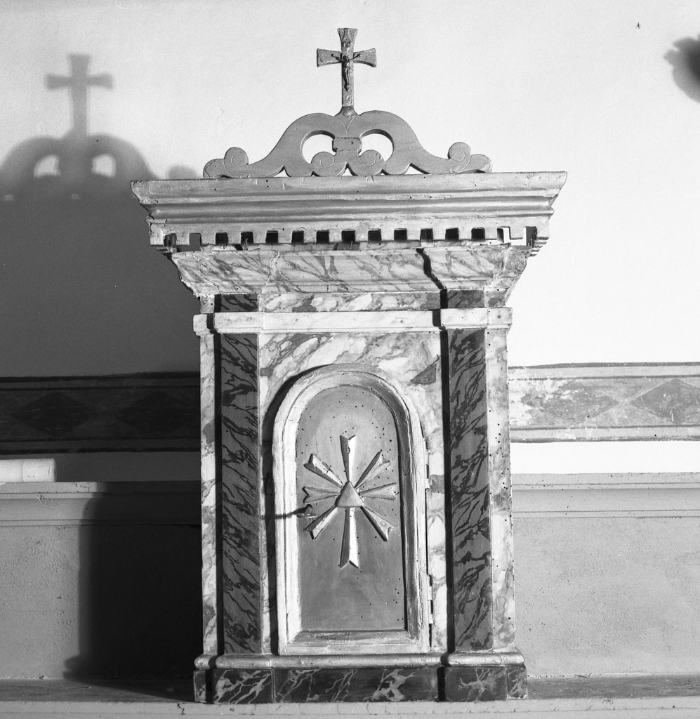 tabernacolo - manifattura aretina (inizio sec. XX)