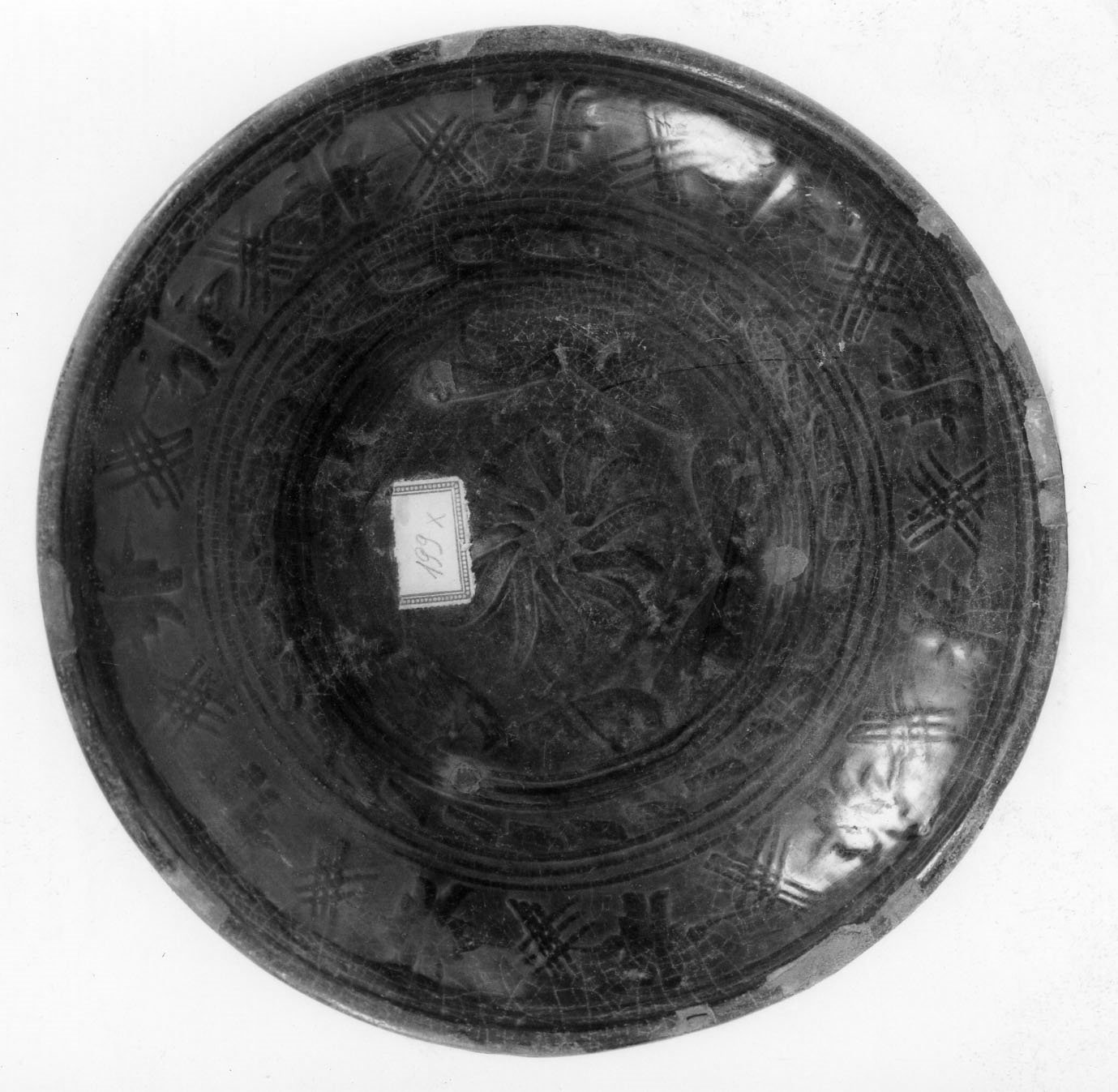 piatto, opera isolata - bottega pisana (prima metà sec. XVI)
