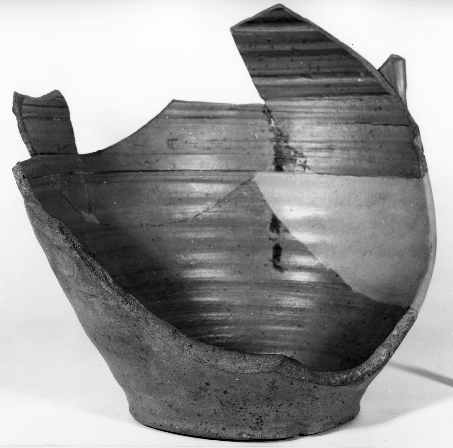 brocca, frammento - bottega aretina (sec. XV)