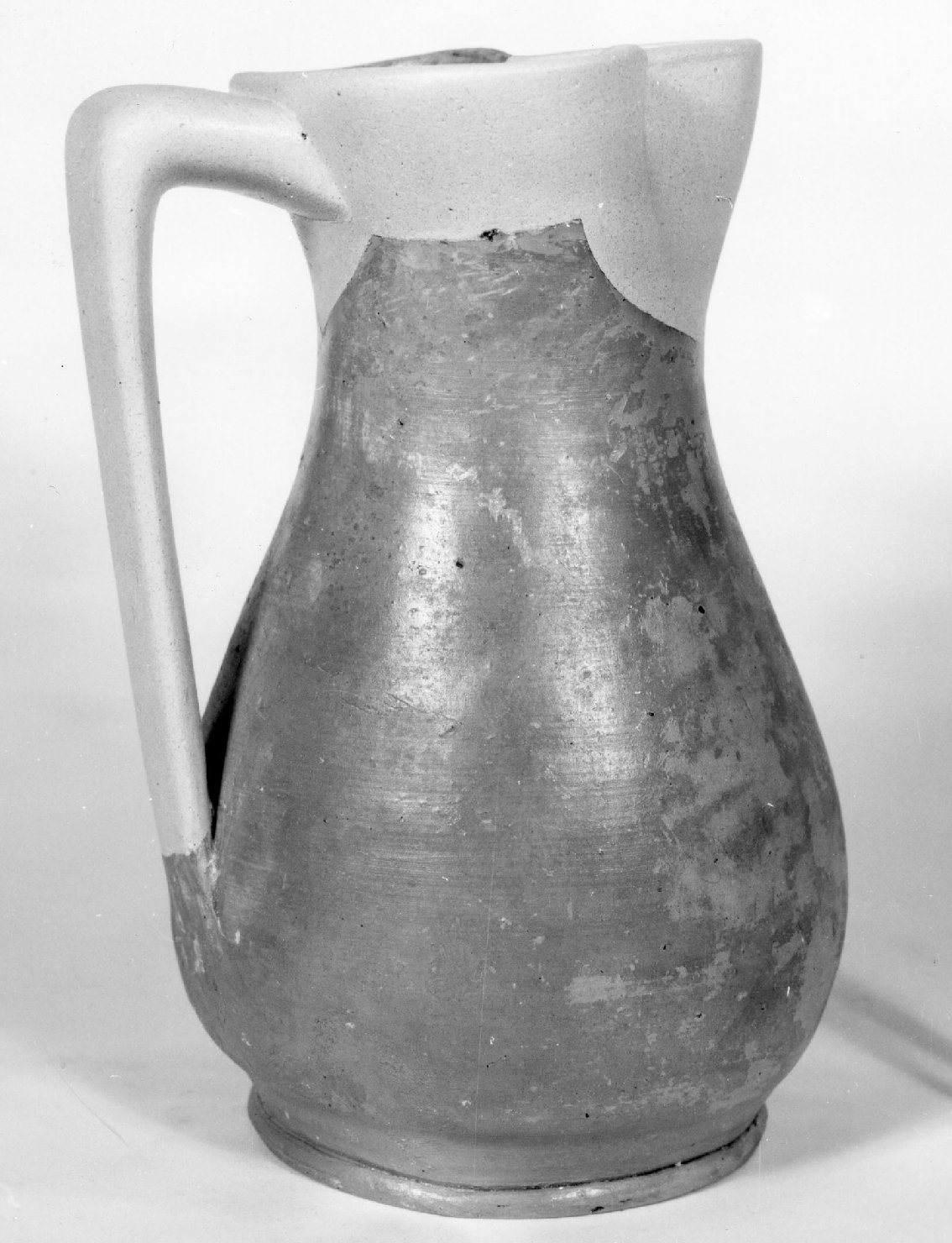 boccale, opera isolata - bottega aretina (secc. XIV/ XV)