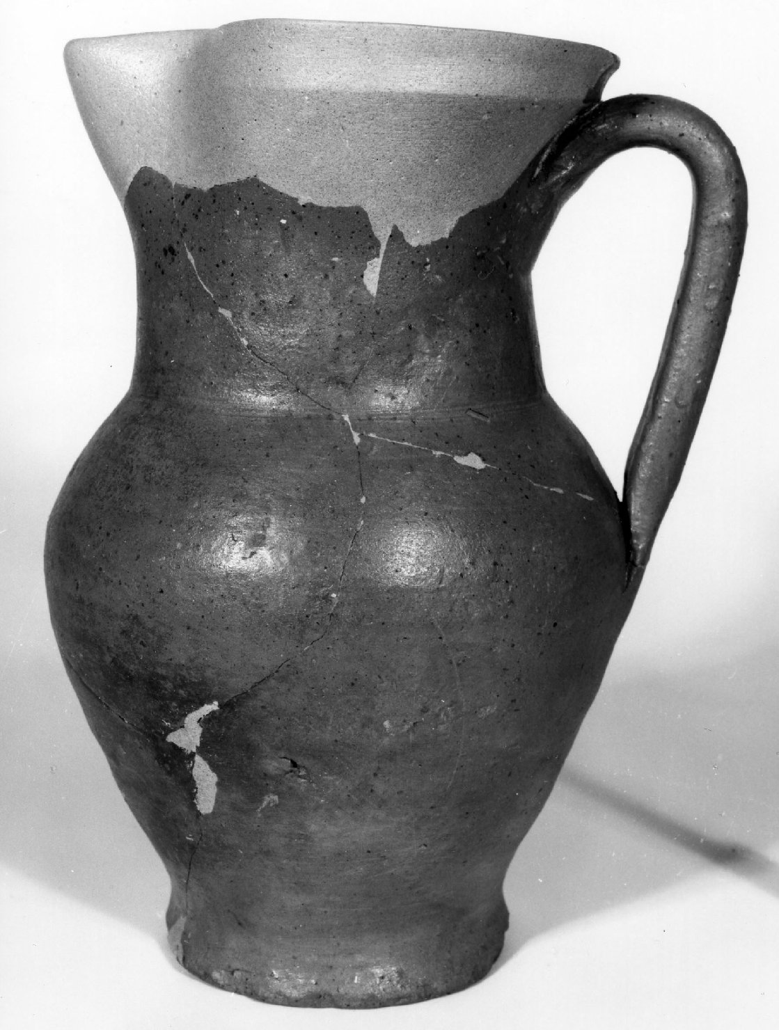 brocca, opera isolata - bottega aretina (sec. XV)