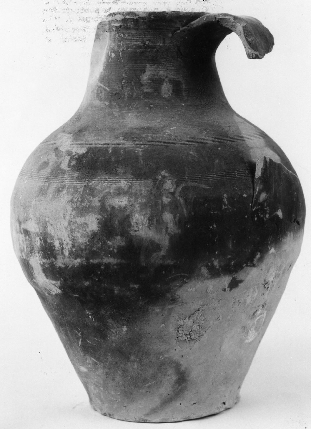 brocca, opera isolata - bottega aretina (sec. XV)