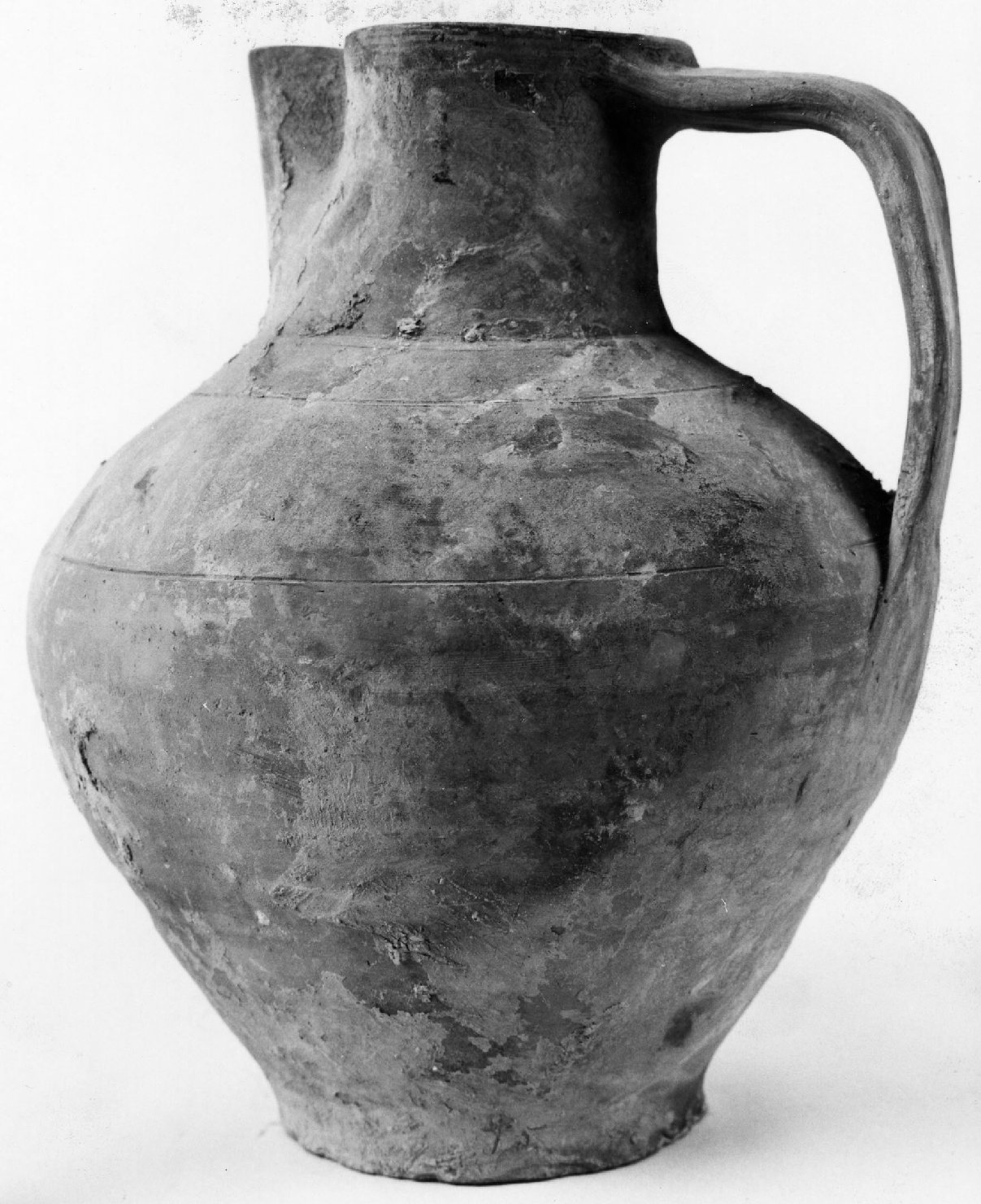 brocca, opera isolata - bottega aretina (sec. XV)