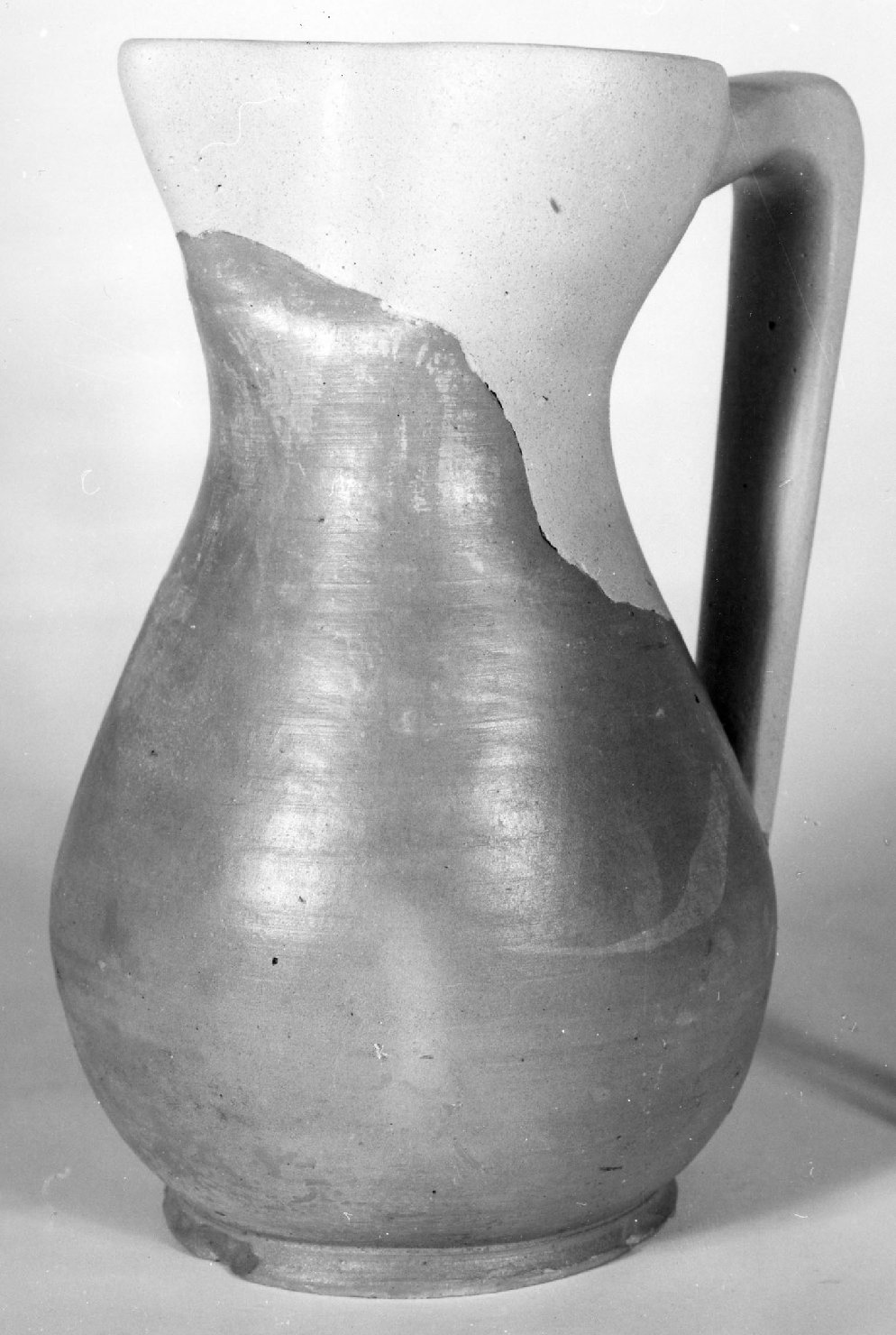 boccale, opera isolata - bottega aretina (secc. XIV/ XV)