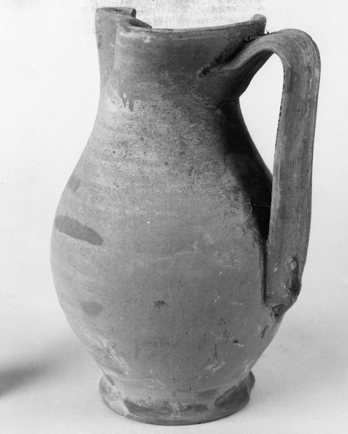 boccale, opera isolata - bottega aretina (secc. XIV/ XV)