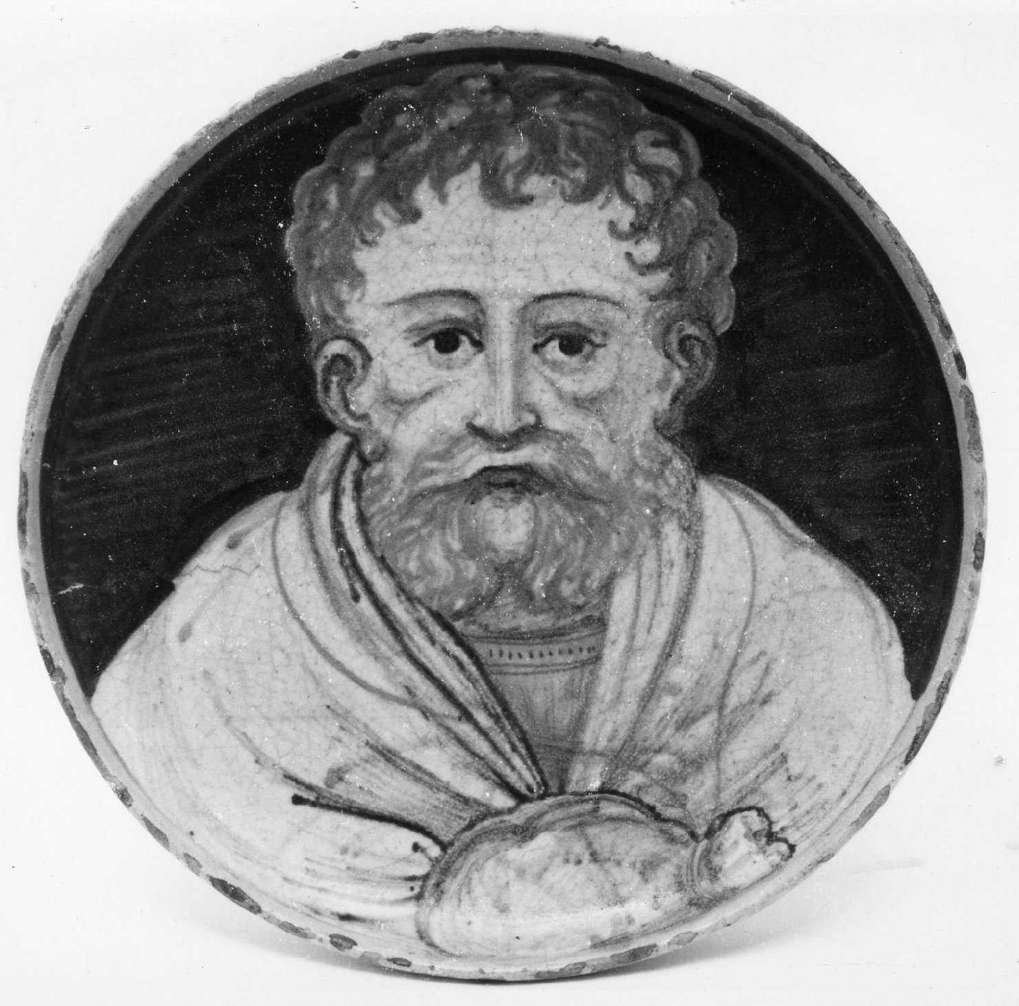 piatto da parata, opera isolata - bottega urbinate (secondo quarto sec. XVI)
