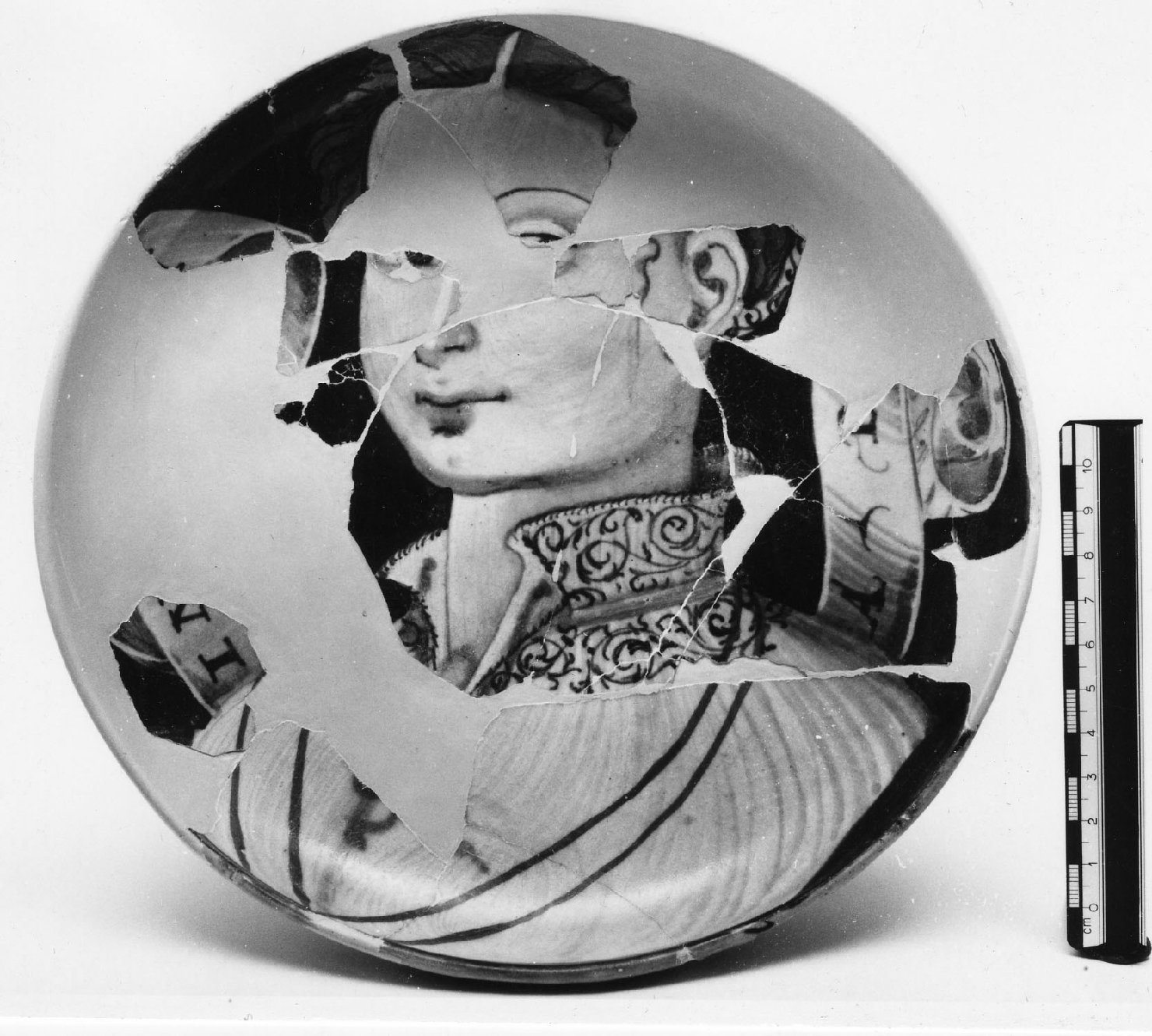 coppa, opera isolata - bottega derutese (secondo quarto sec. XVI)