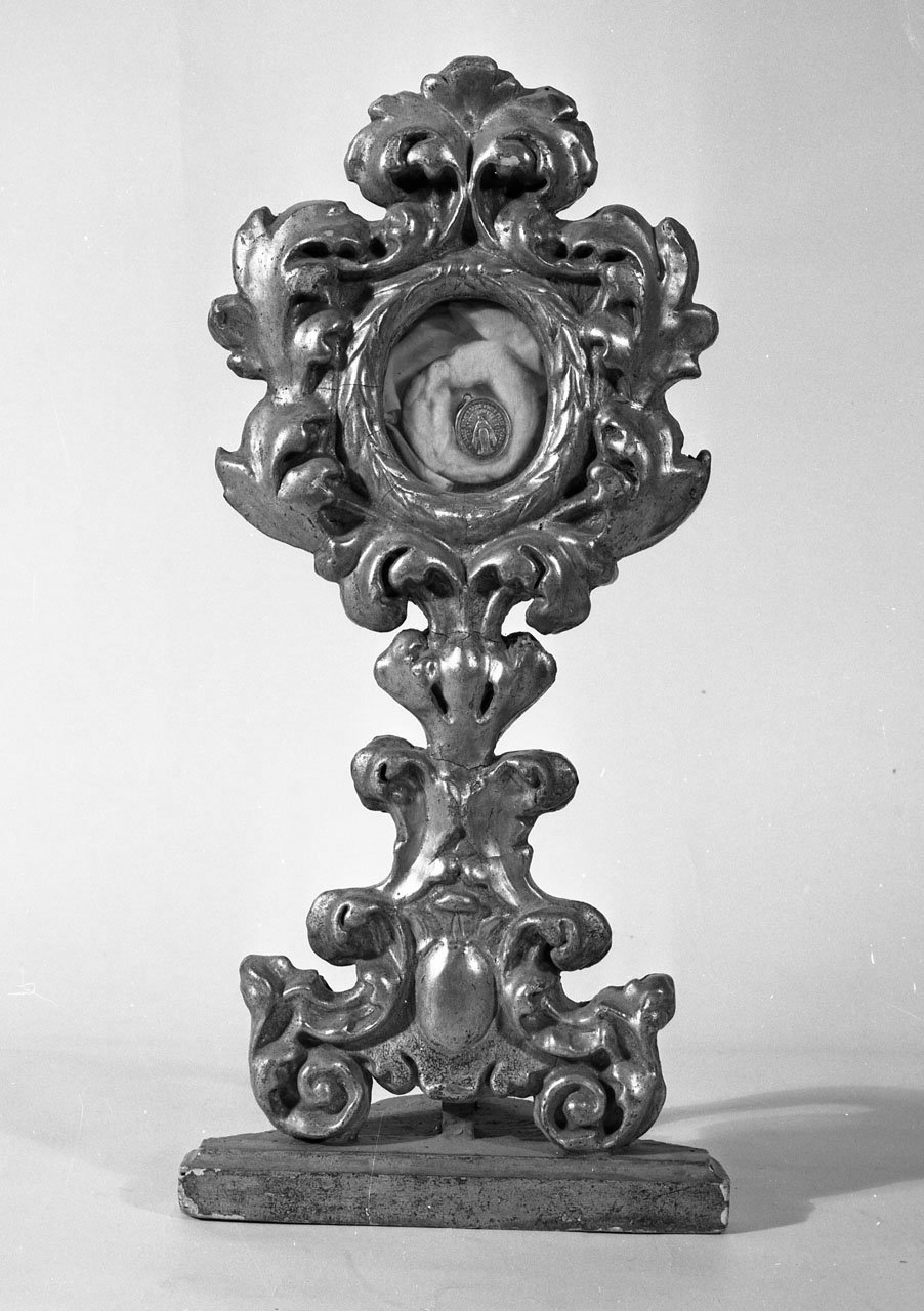 reliquiario - a ostensorio - bottega toscana (fine sec. XVII)