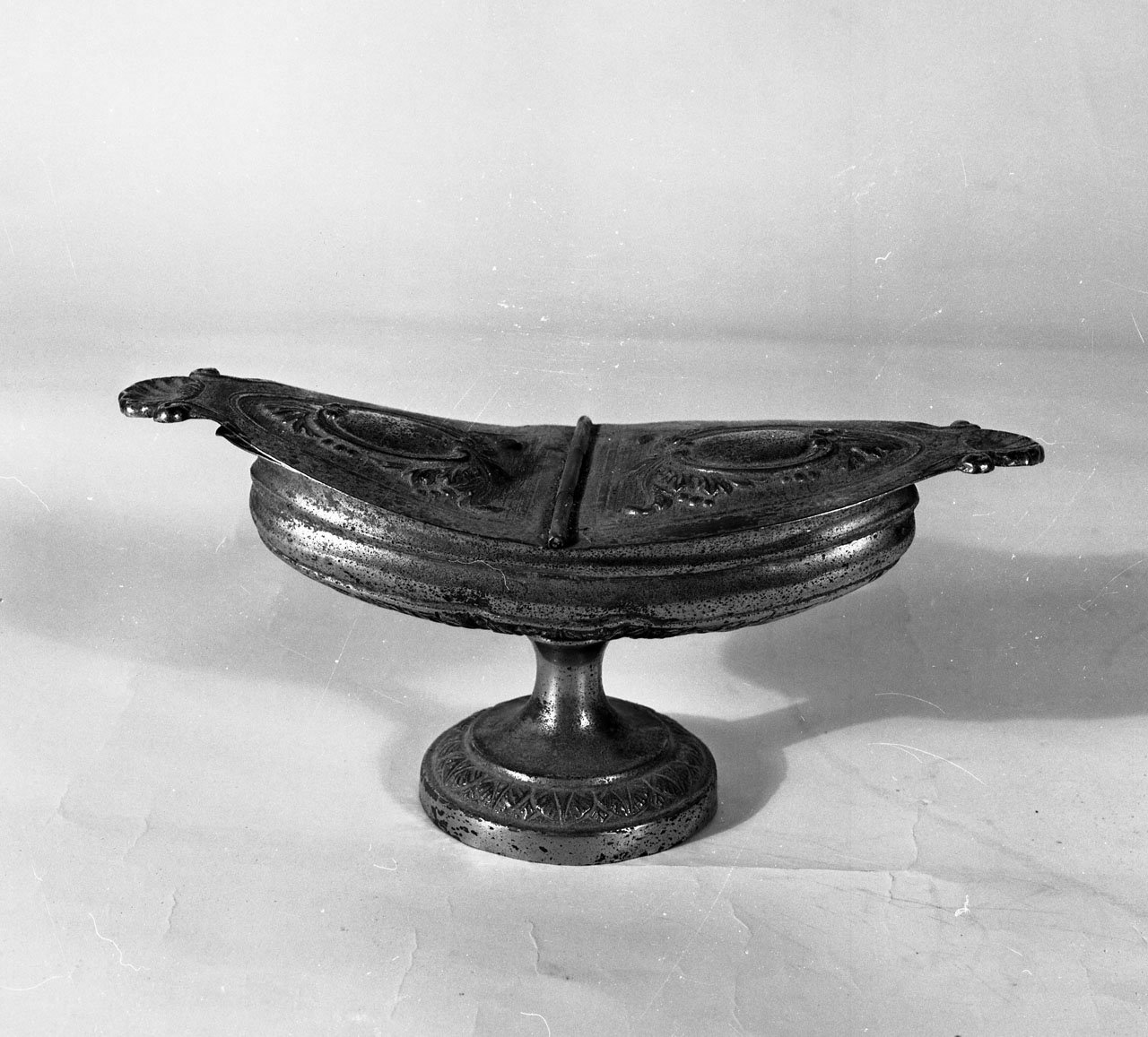 navicella portaincenso - bottega toscana (fine sec. XVIII)