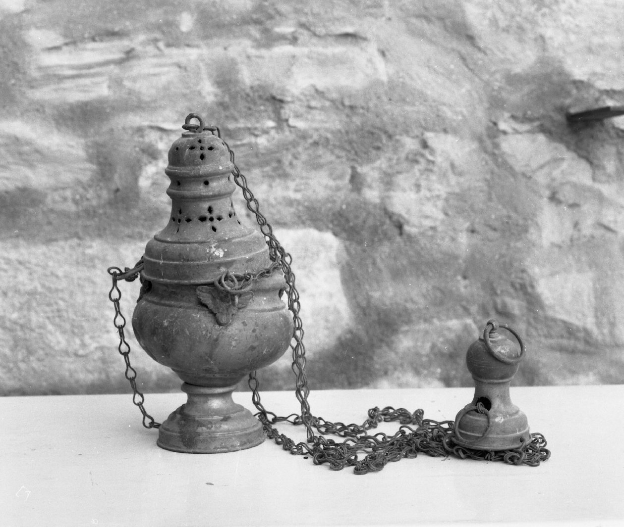 turibolo - a coppa - bottega toscana (fine sec. XIX)