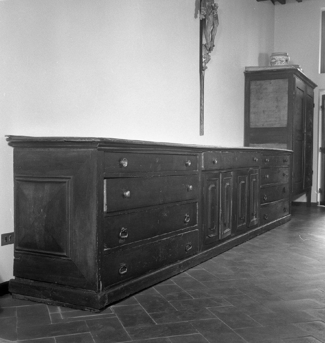 mobile da sacrestia - bottega toscana (fine sec. XVIII)