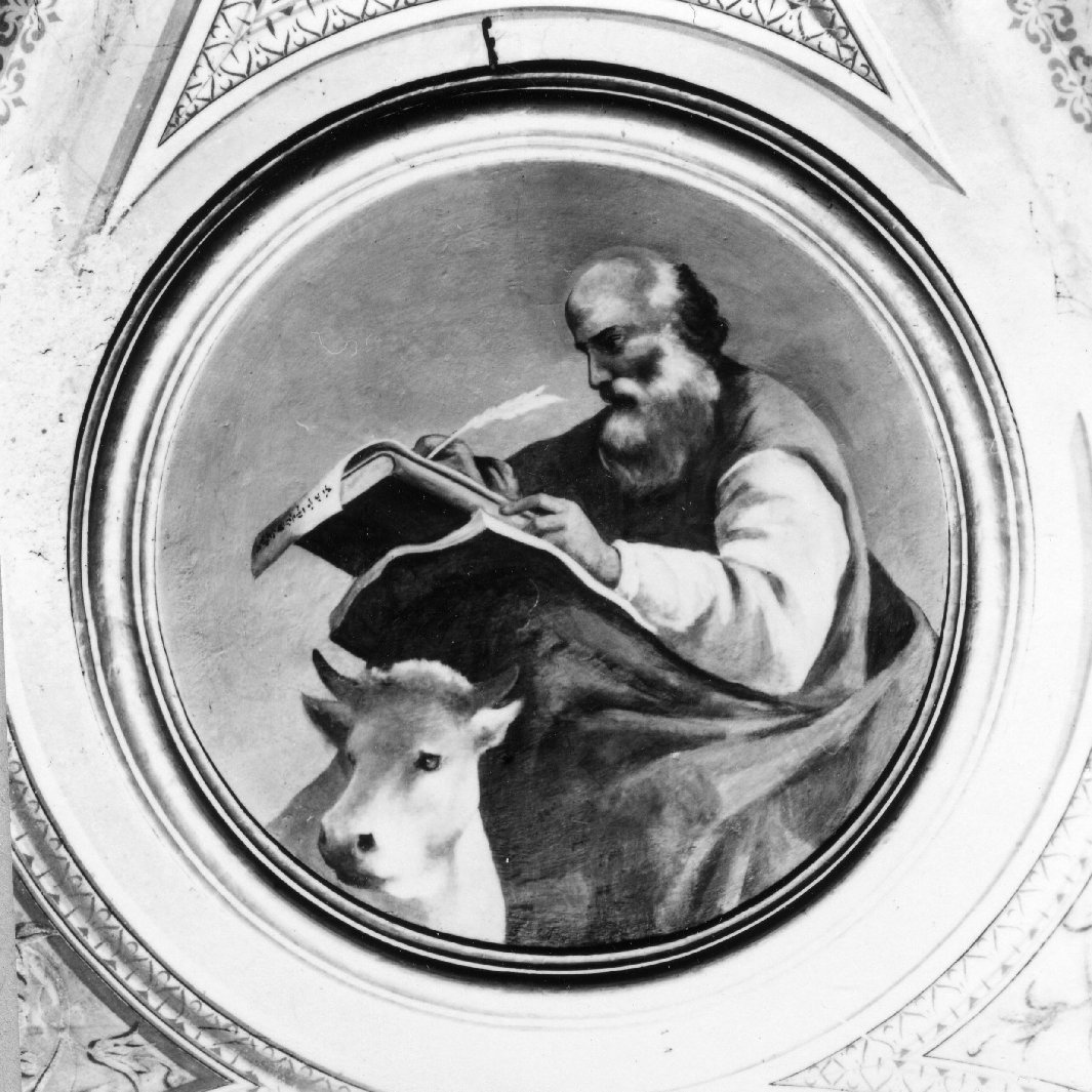 San Luca (dipinto, elemento d'insieme) - ambito toscano (inizio sec. XX)