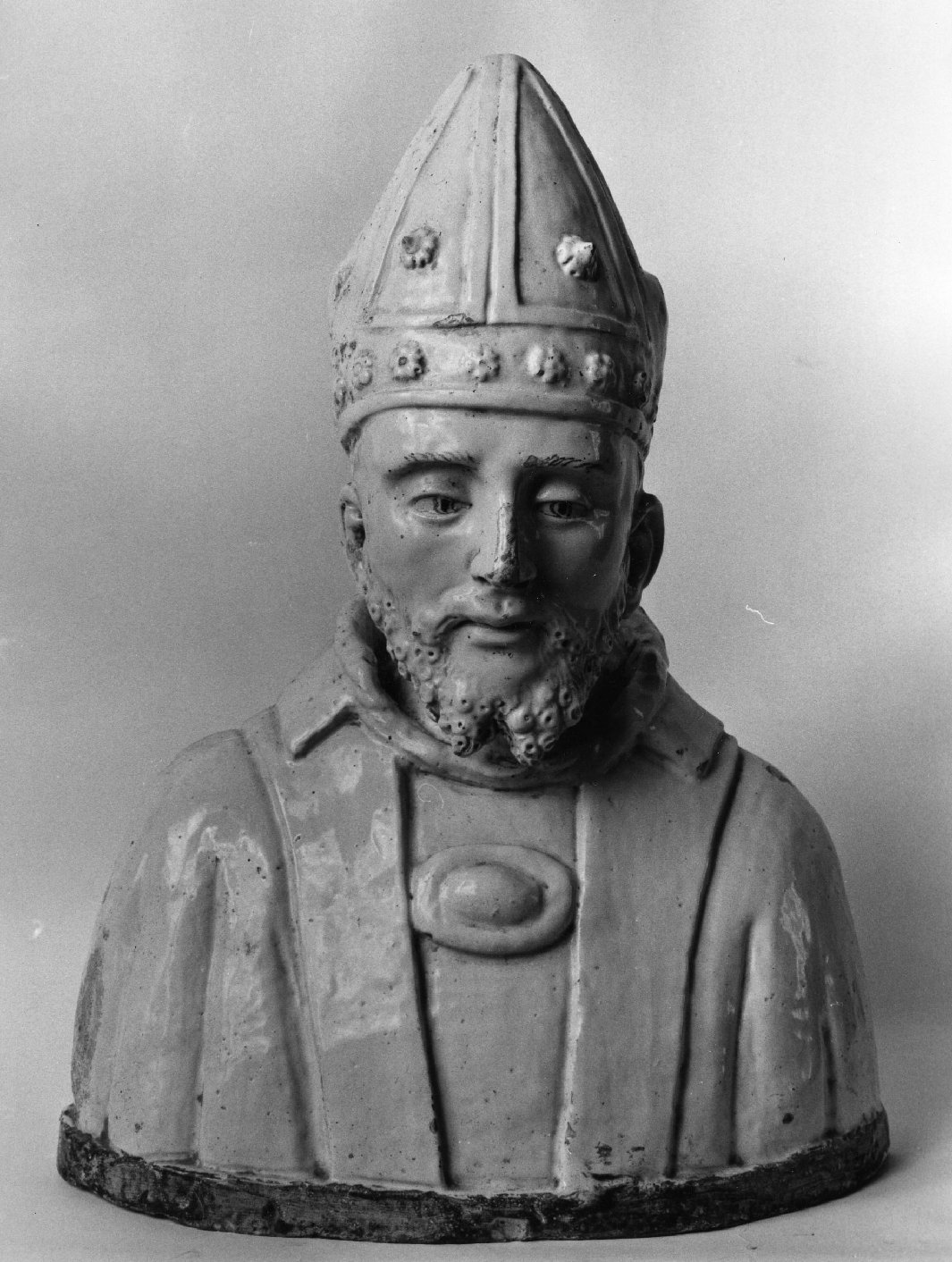 San Romolo vescovo (scultura) di Buglioni Benedetto (ultimo quarto sec. XV)