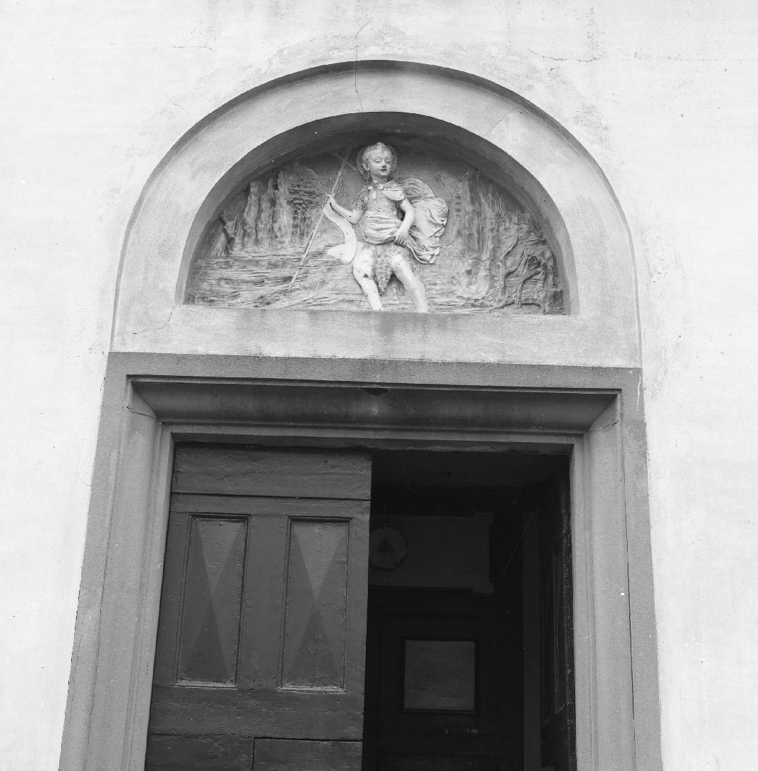 San Giovannino (lunetta) di Buglioni Benedetto (ultimo quarto sec. XV)
