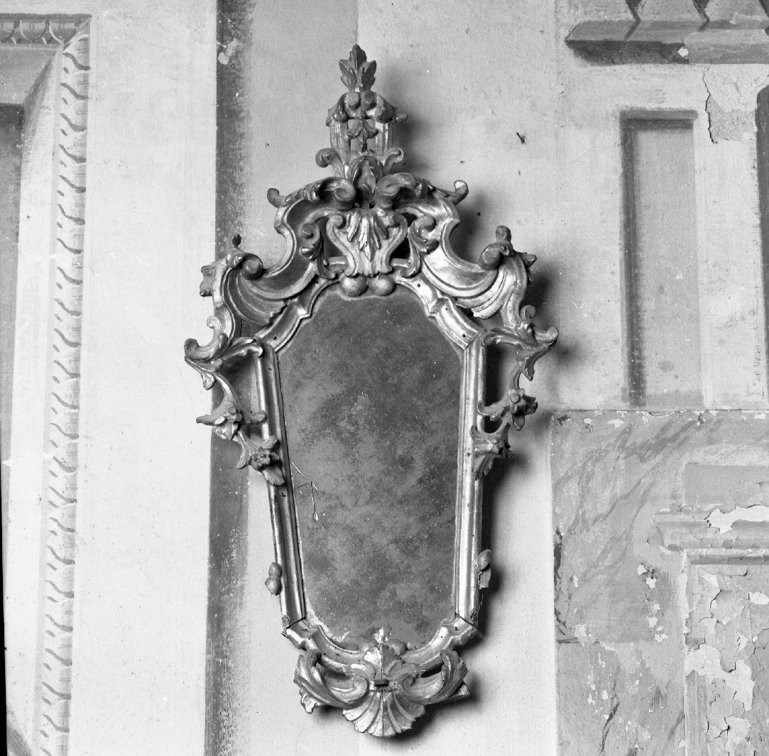 specchiera, serie - bottega toscana (metà sec. XVIII)