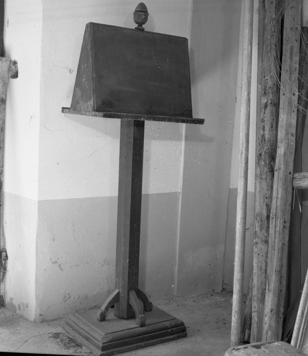 leggio a piede - bottega toscana (sec. XIX)