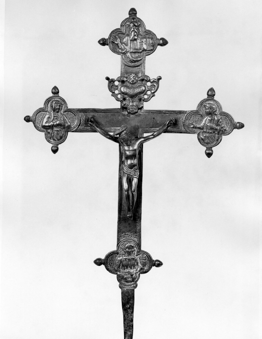 croce processionale - bottega toscana (sec. XVII)