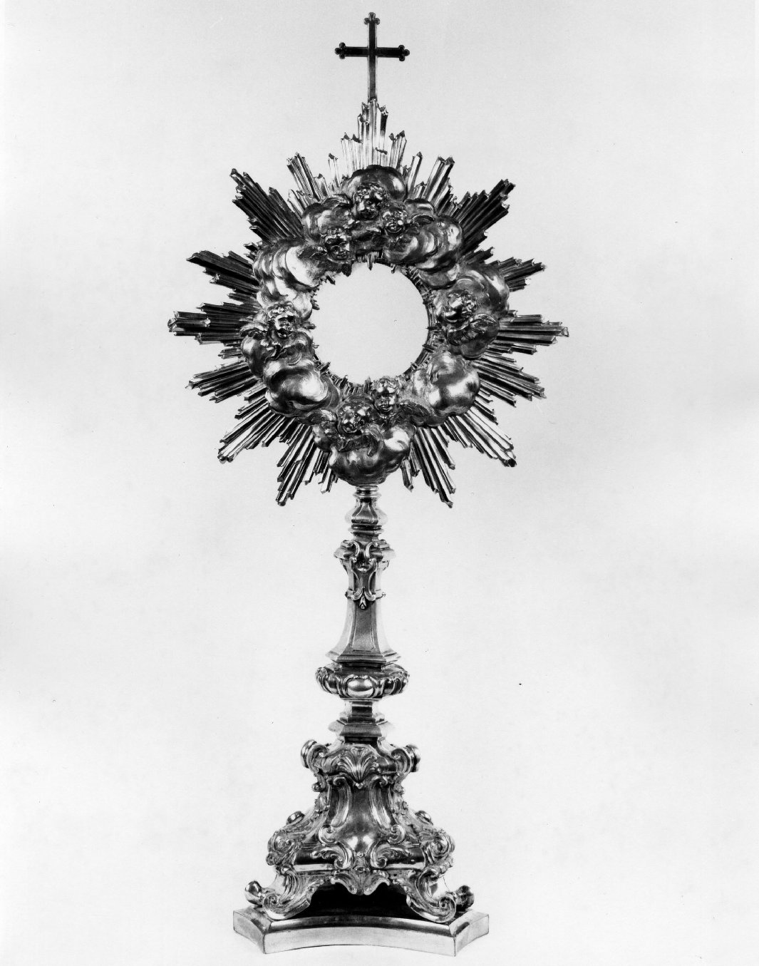 ostensorio - bottega toscana (sec. XVIII)