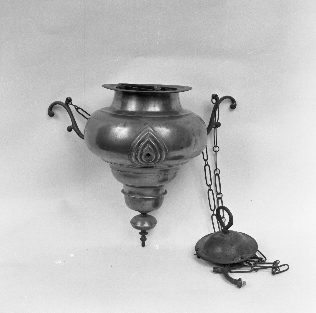 lampada pensile, serie - bottega toscana (sec. XVII)