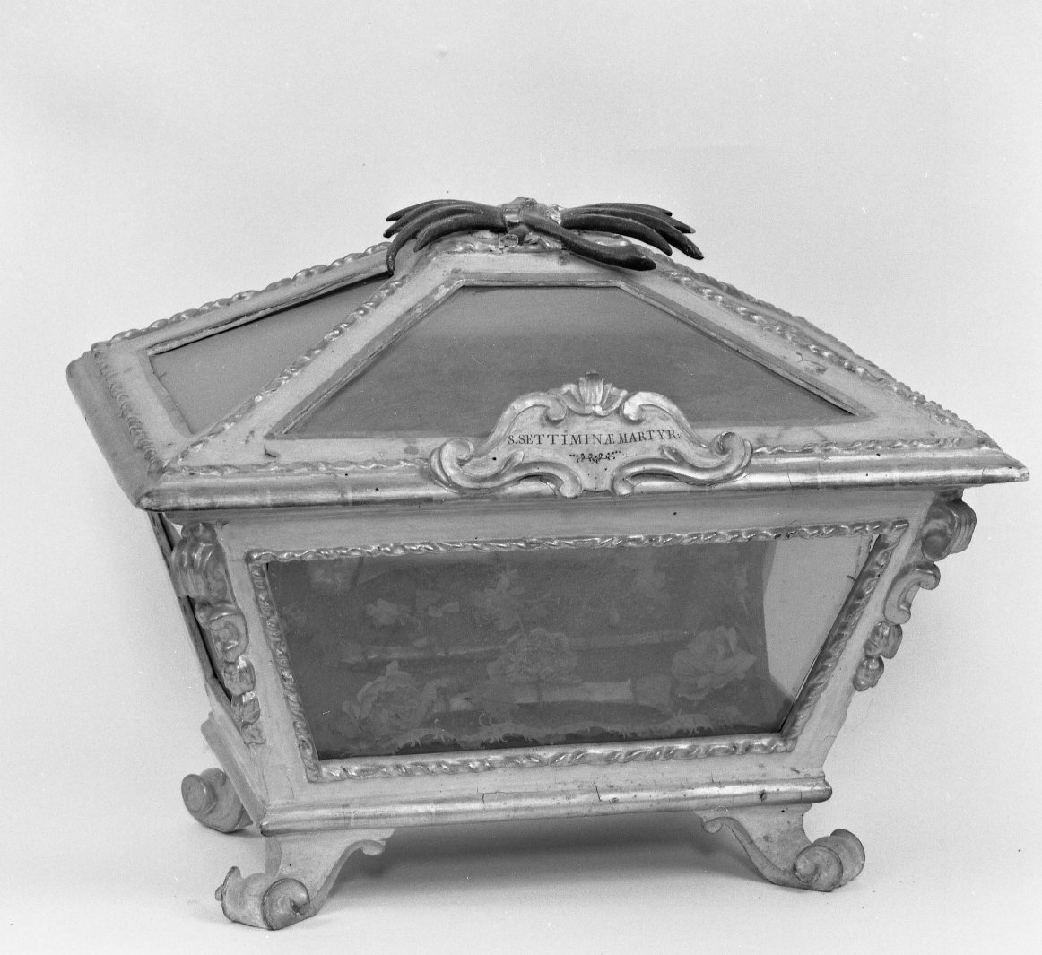 reliquiario - bottega toscana (fine sec. XVIII)