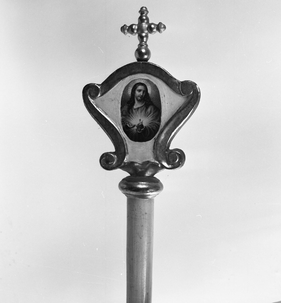 Sacro Cuore di Gesù (emblema di confraternita) - bottega toscana (fine/inizio secc. XVIII/ XIX)