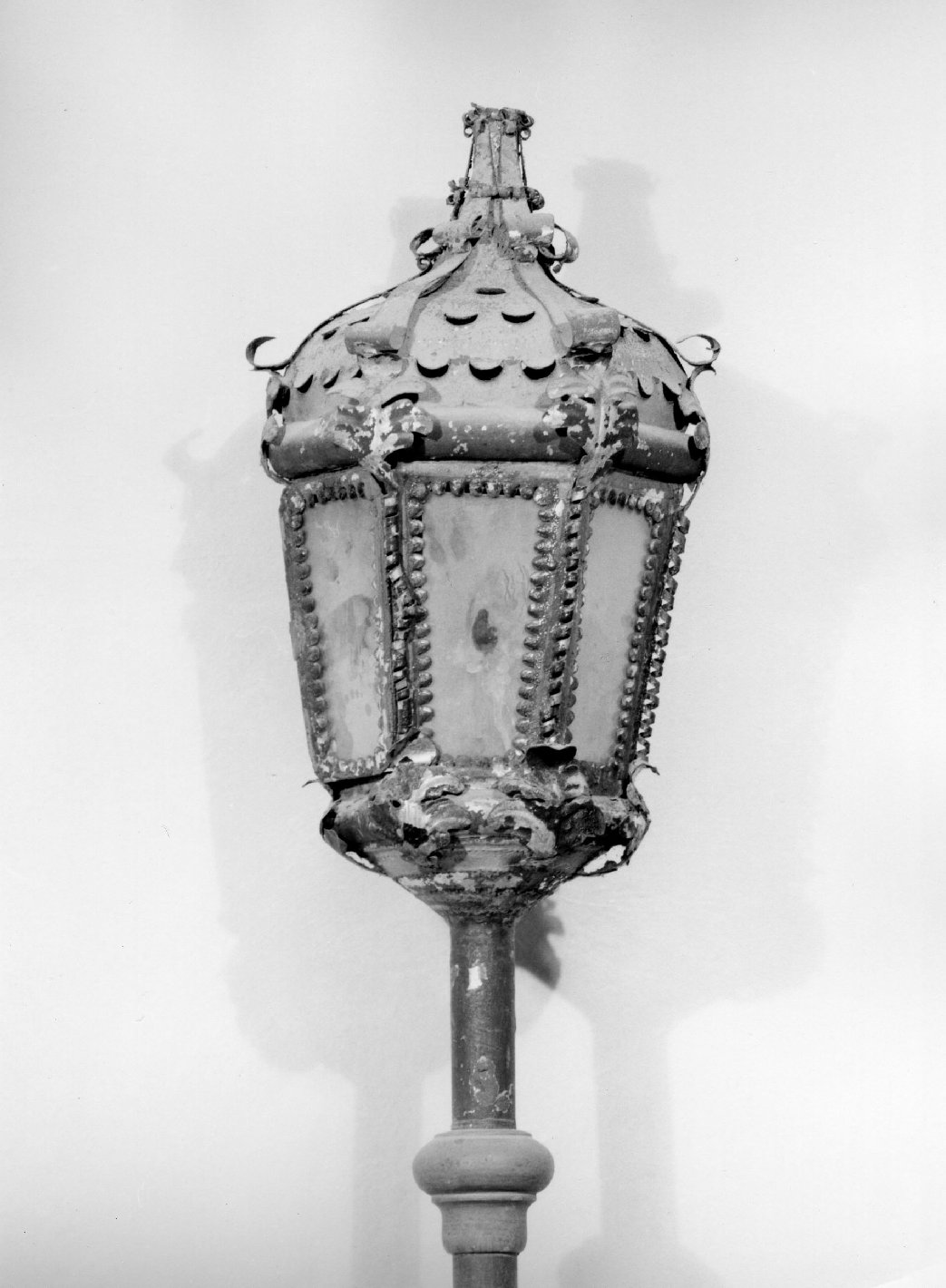 lanterna processionale, coppia - bottega toscana (sec. XIX)